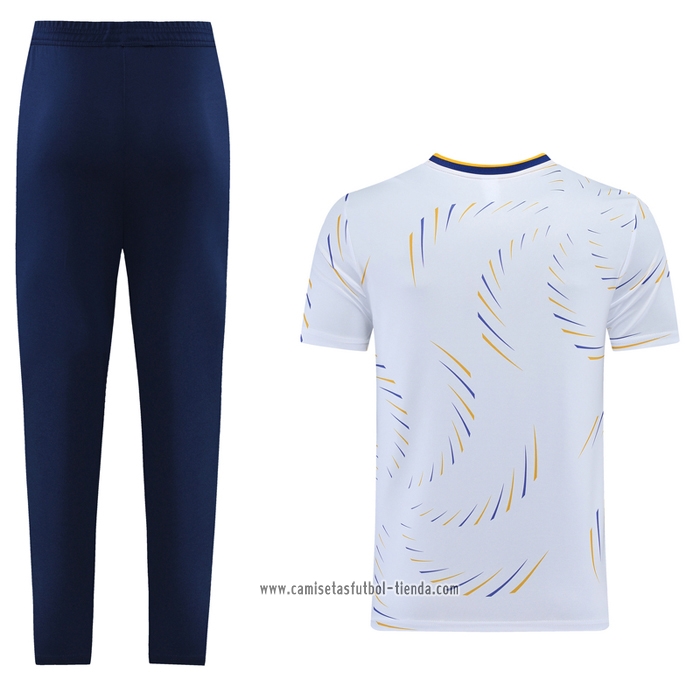 Chandal del Real Madrid 2021 2022 Manga Corta Blanco